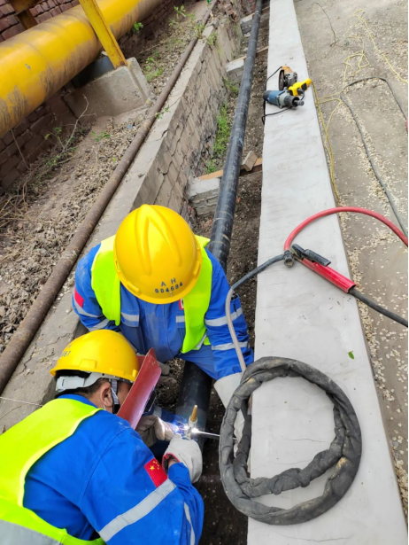 努力圖樹立，庶幾終有成——記燃氣事業部CNG加氣站進氣管道改造