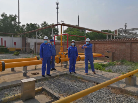 努力圖樹立，庶幾終有成——記燃氣事業部CNG加氣站進氣管道改造